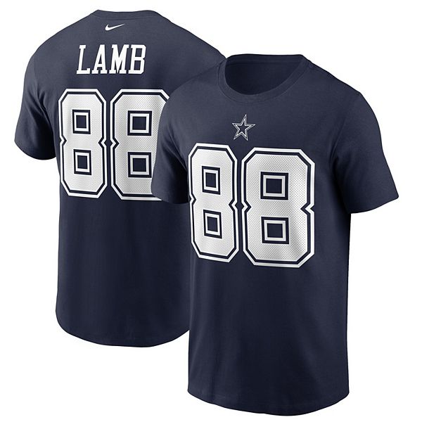 Youth Nike CeeDee Lamb Navy Dallas Cowboys Player Name