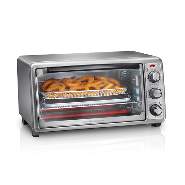 Cooking with the Hamilton Beach Easy Reach® Sure-Crisp® Air Fryer Toaster  Oven - My Family Stuff