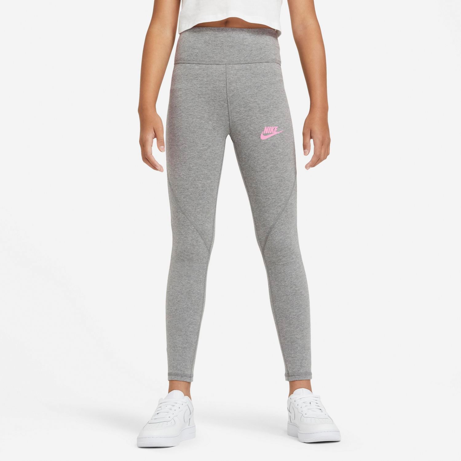 gray nike leggings