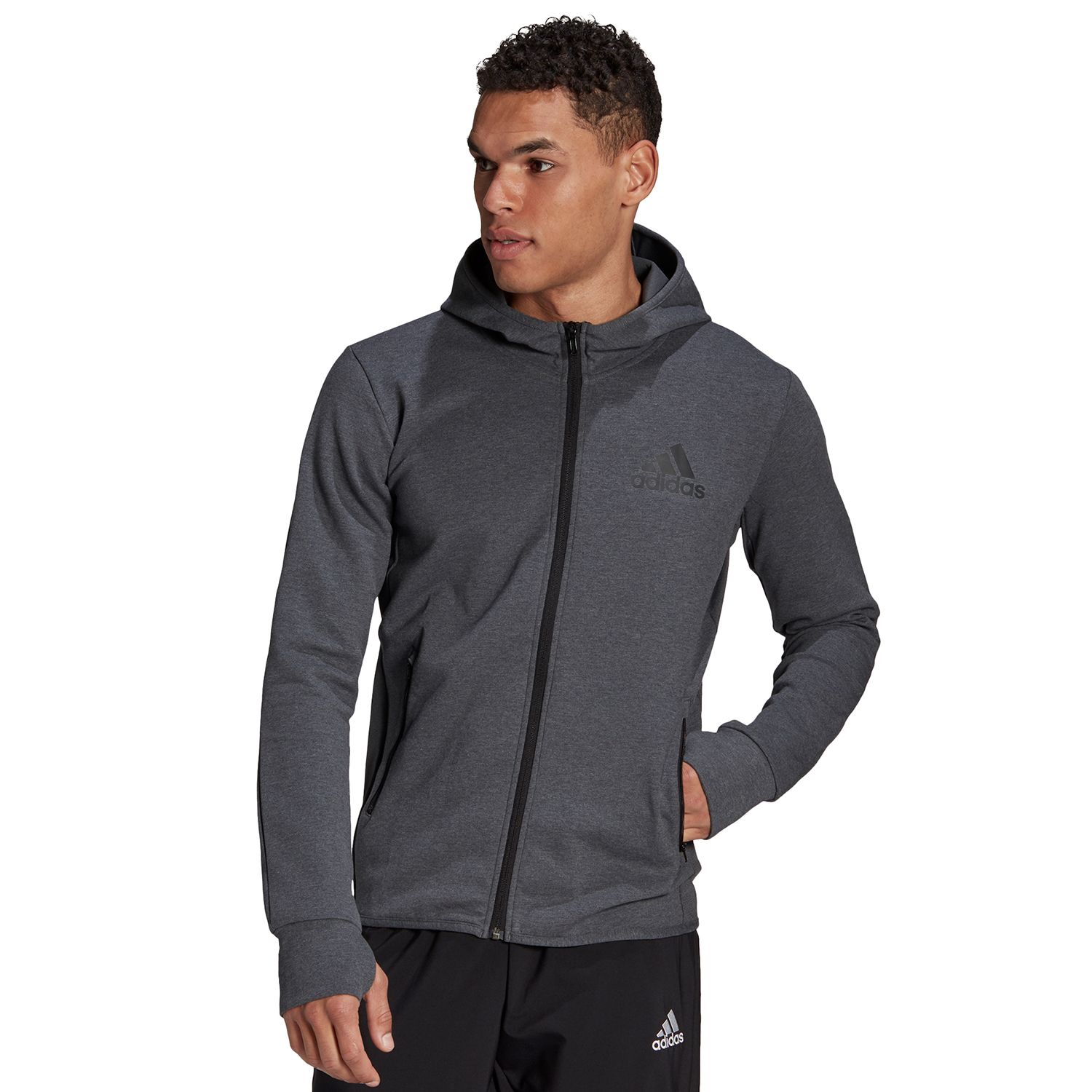 adidas zip up jumper