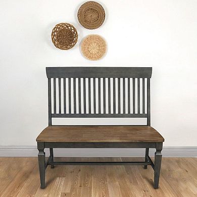 International Concepts Vista Slatback Bench