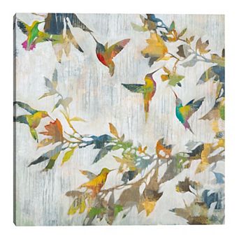 Fine Art Canvas Garden Party Wall Art