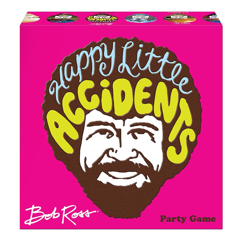 Bob Ross Happy Little Accidents Game by Big G Creative, Multicolor