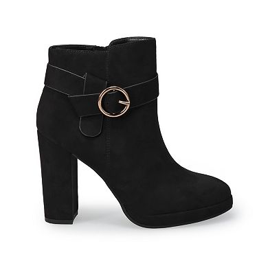 LC Lauren Conrad Avant Women's High Heel Ankle Boots