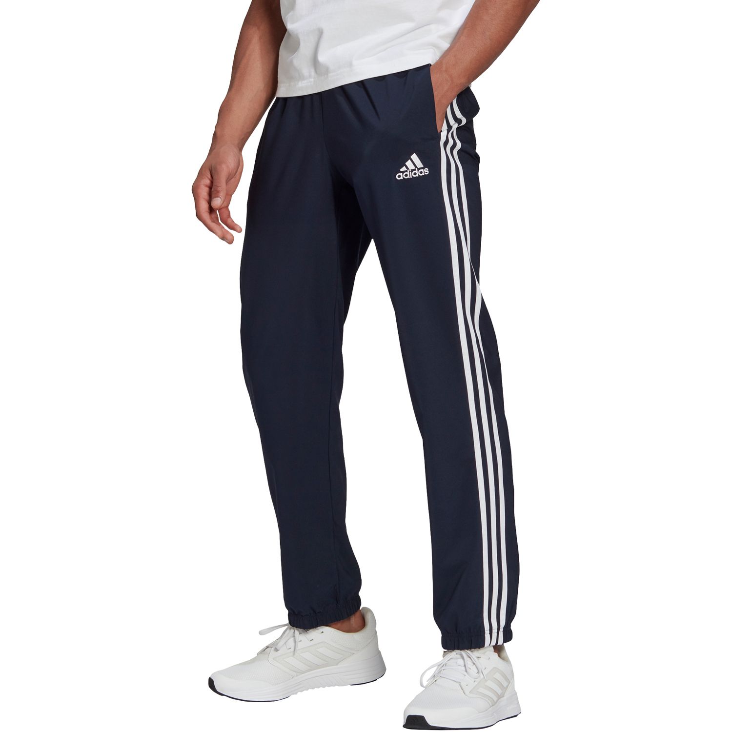 adidas joggers blue