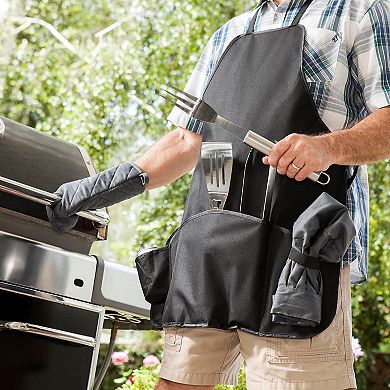 Oniva BBQ Apron Tote Pro Grill Set