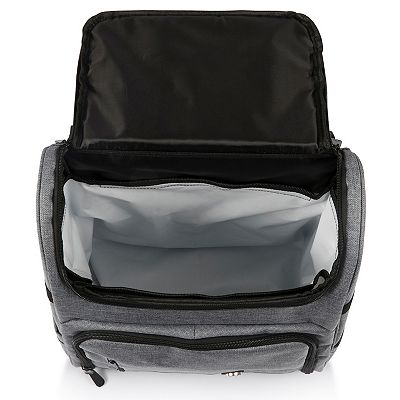 Picnic Time Commuter Cooler Backpack Grey