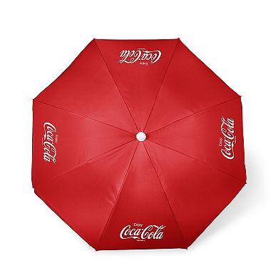 Oniva Enjoy Coca-Cola 5.5 Ft. Portable Beach Umbrella