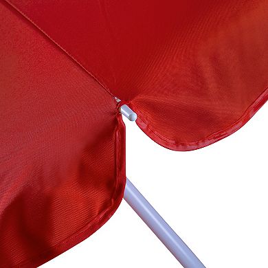 Oniva Enjoy Coca-Cola 5.5 Ft. Portable Beach Umbrella