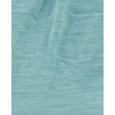Baby Girl Carter's 2-Piece Slub Jersey Top & Short Set