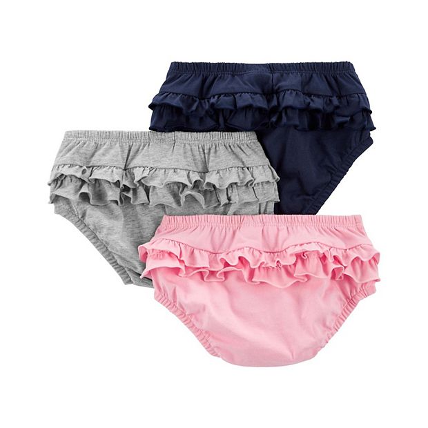 Picksparrow Newborn Baby Cambric Cotton Lace Bloomers/Underpants/Frill  Panties(Multi) – Picksparrow