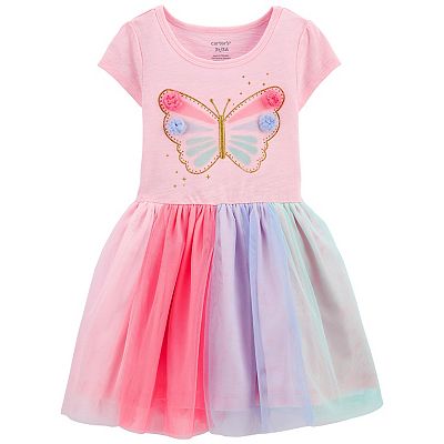 Toddler Girl Carter s Butterfly Tutu Dress