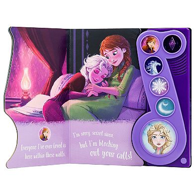 Disney's Frozen 2 "Into the Unknown" Little Music Note 6 Button Book