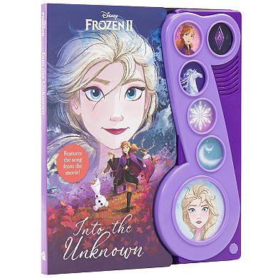 Disney's Frozen 2 "Into the Unknown" Little Music Note 6 Button Book