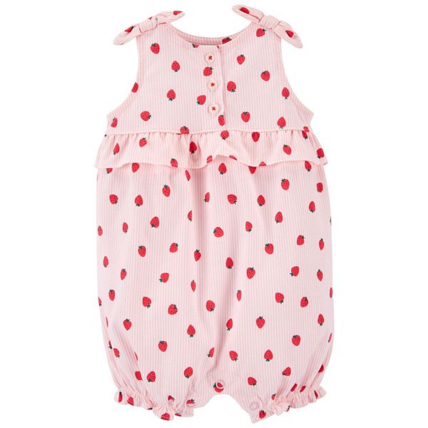 Strawberry 2025 baby romper