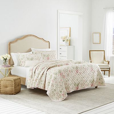 Setlaura ashley full queen quilt set purchases