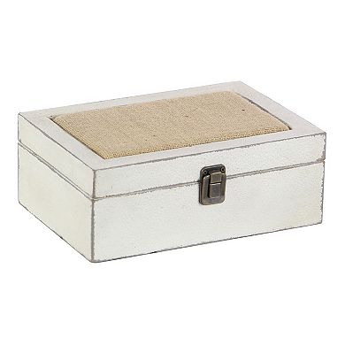 Stella & Eve Distressed Decorative Box Table Decor 2-piece Set