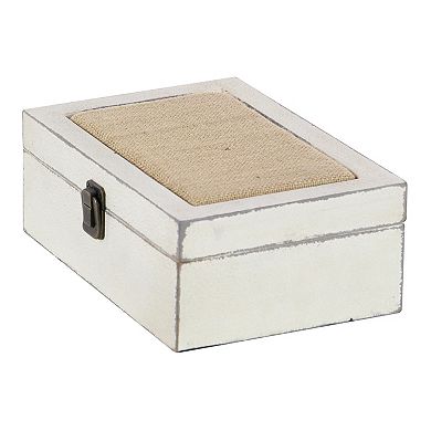 Stella & Eve Distressed Decorative Box Table Decor 2-piece Set
