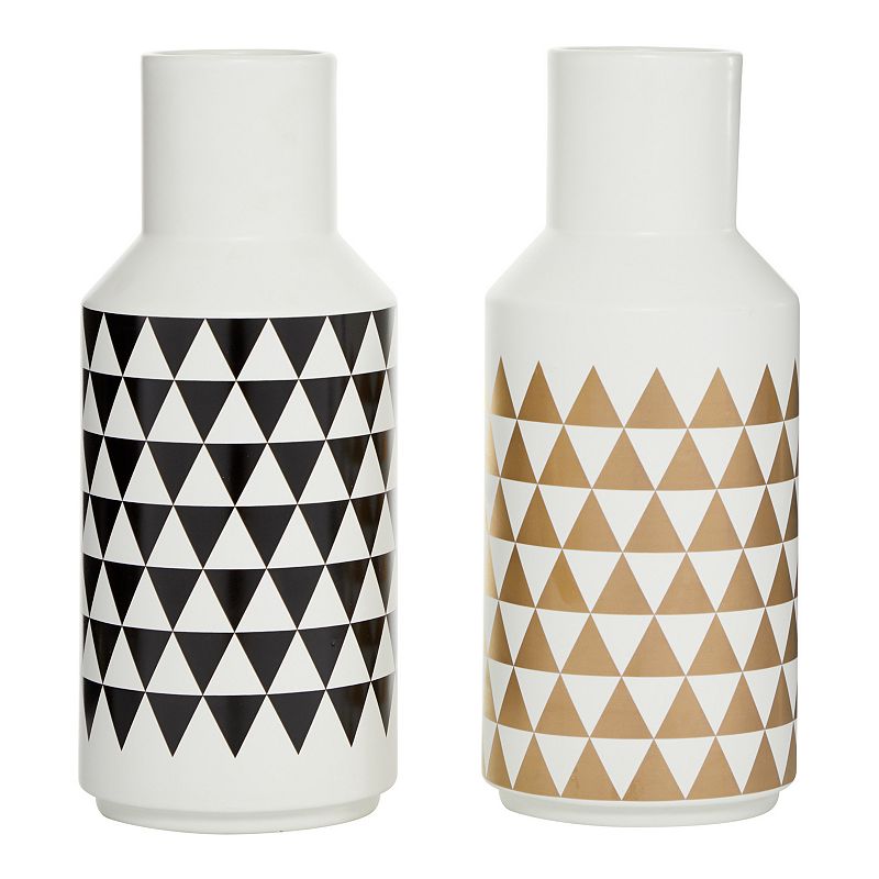 62657706 Stella & Eve Modern Ceramic Bottle Vases with Tria sku 62657706