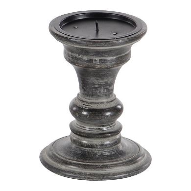 Stella & Eve Traditional Decor Distressed Wood Candle Holders 3-pc. Set