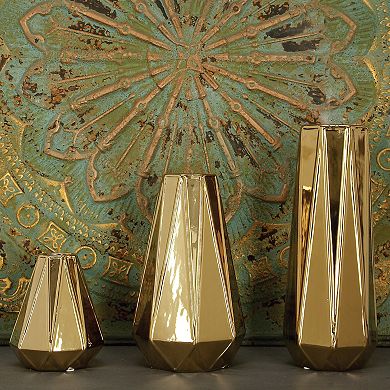 Stella & Eve Glam Decorative Ceramic Vases 3-pc. Set