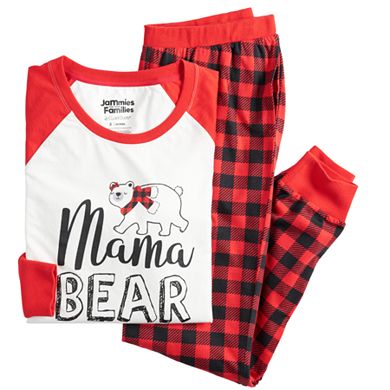 Women's Jammies For Your Families® Cool Bear Pajama Shirt & Pajama Pants Set by Cuddl Duds