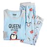 Women's Jammies For Your Families® Cool Penguin Top & Pants Pajama Set by Cuddl Duds