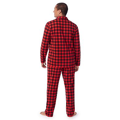 Men's Jammies For Your Families® Cool Bear Plaid Top & Pants Pajama Set by Cuddl duds