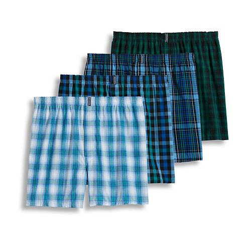 Men's Jockey 4-pack Classic Full-Cut Woven Boxers