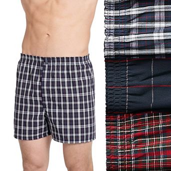 Men's Jockey® 3-Pack Classics Full Cut 5" Woven Boxer
