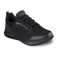 Black non store slip shoes skechers