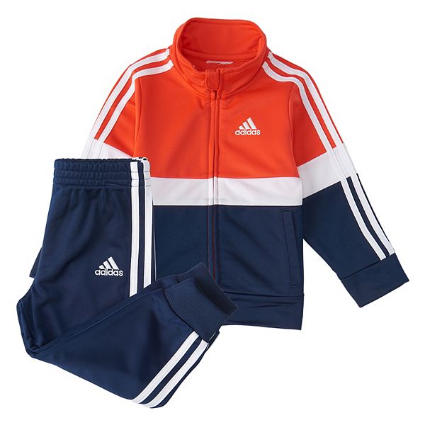 Boys 4-7 adidas Colorblock Varsity Track Jacket u0026 Pants Set