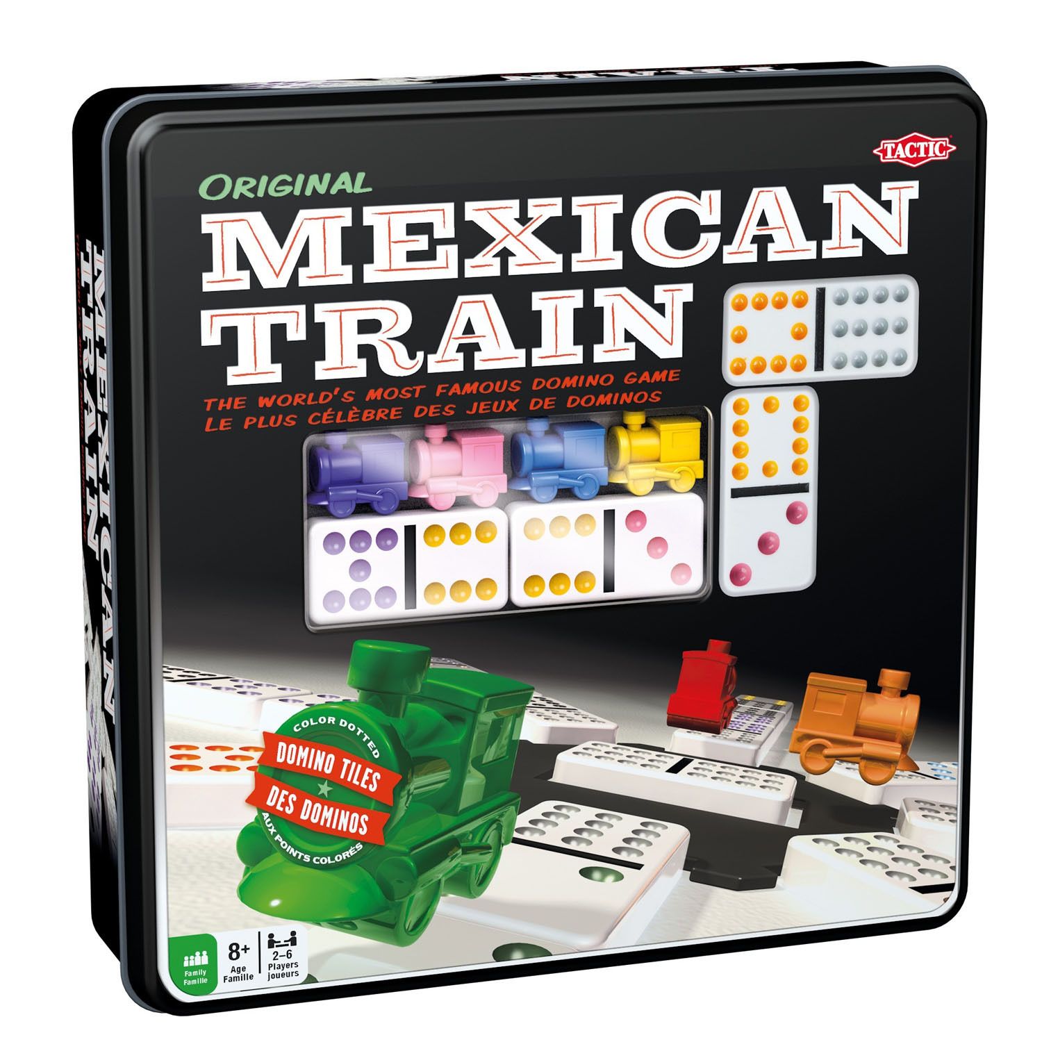 mexican train set with numbers