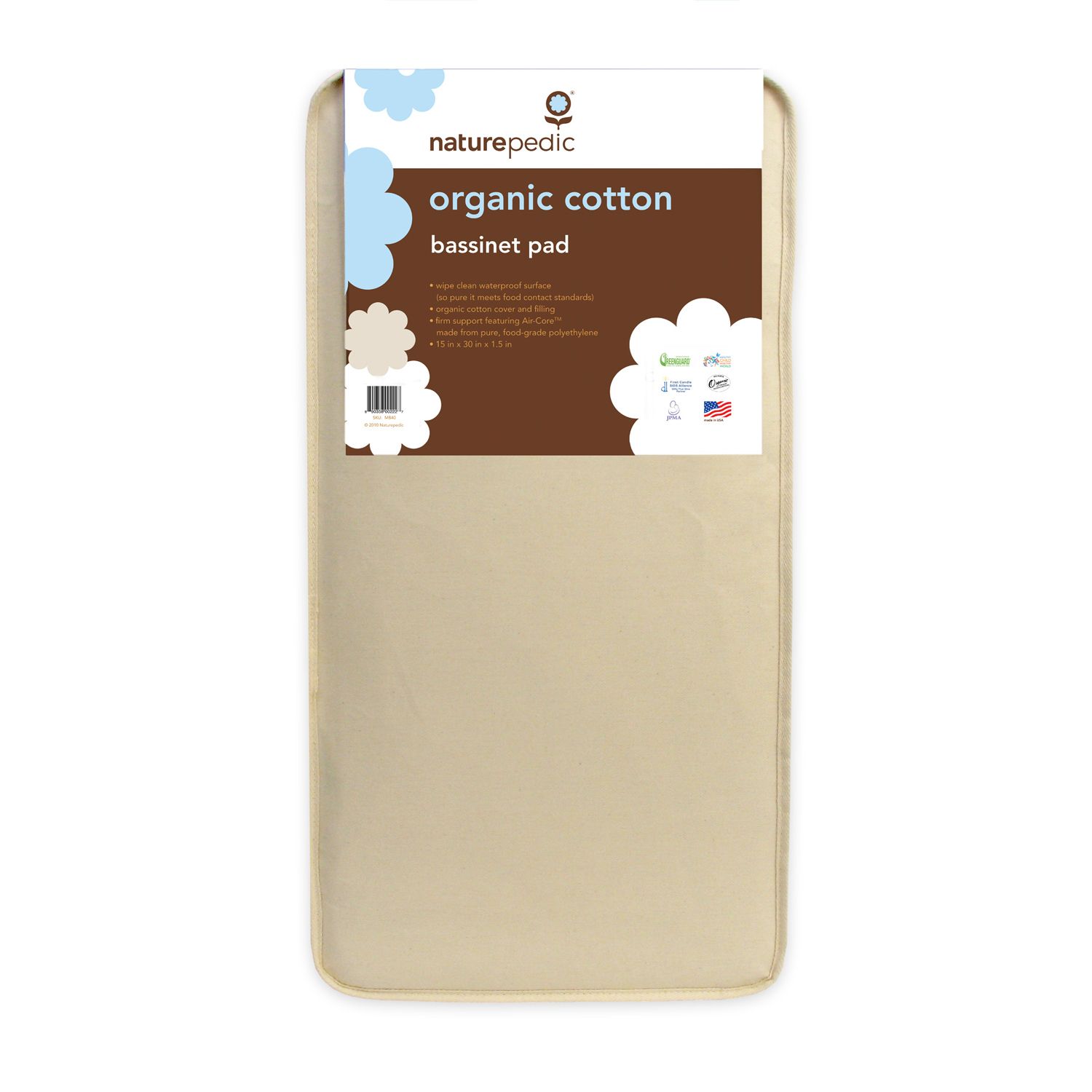 organic bassinet mattress