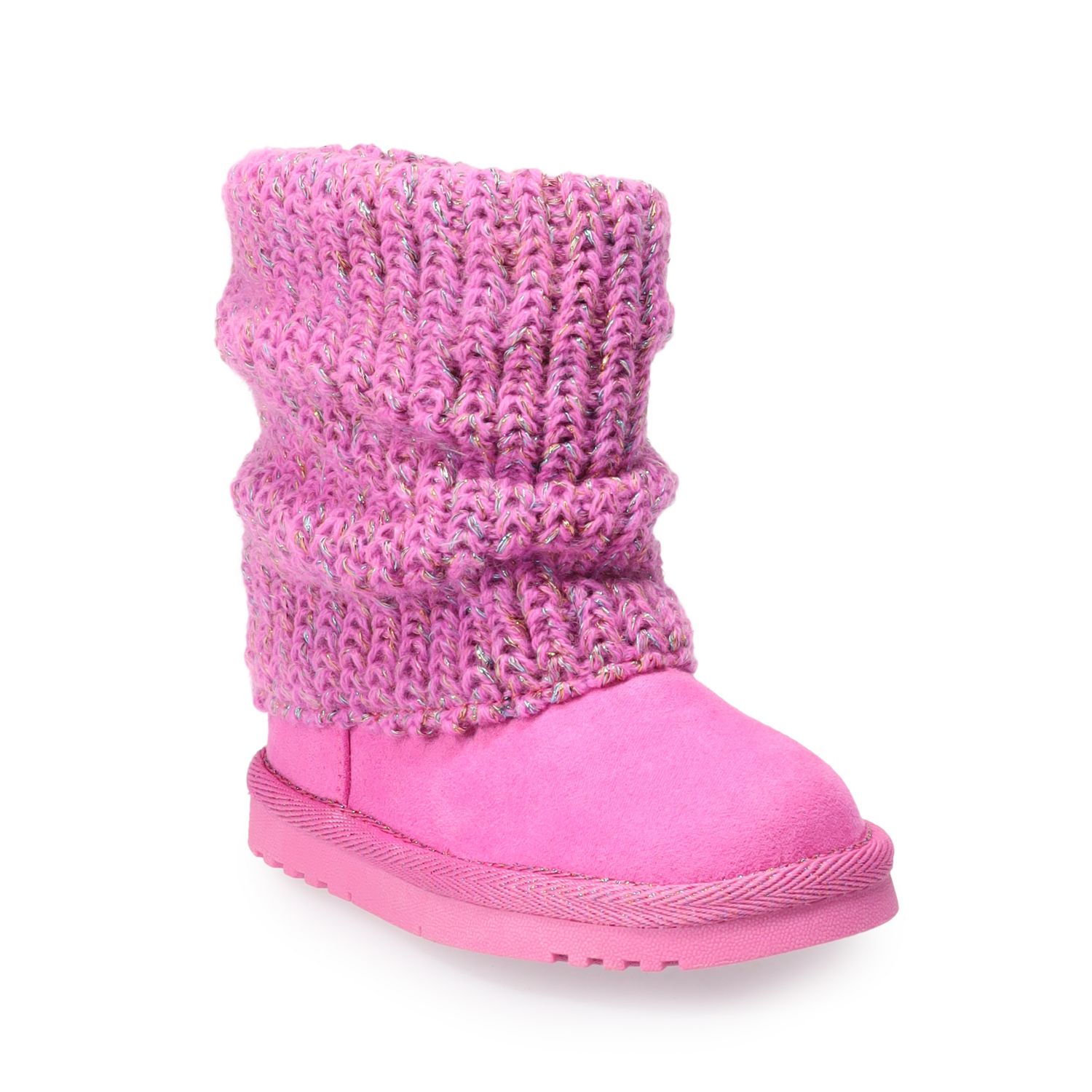 kohls pink boots