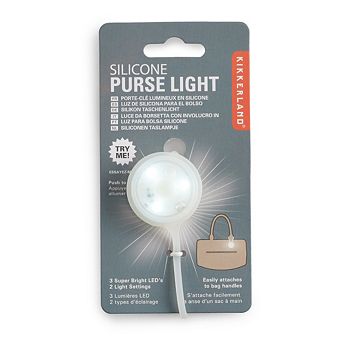 Kikkerland Silicone Purse Light