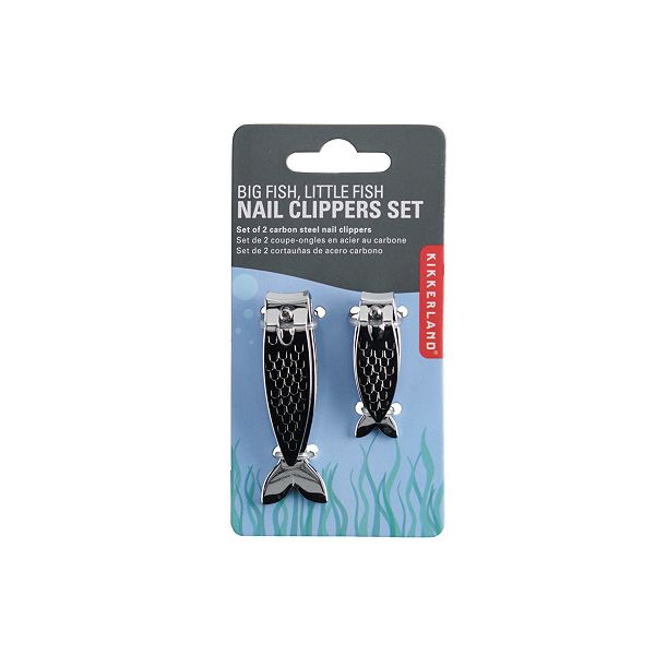 Kikkerland Fish Nail Clippers Set