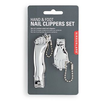 Kikkerland Hand and Foot Nail Clipper Set