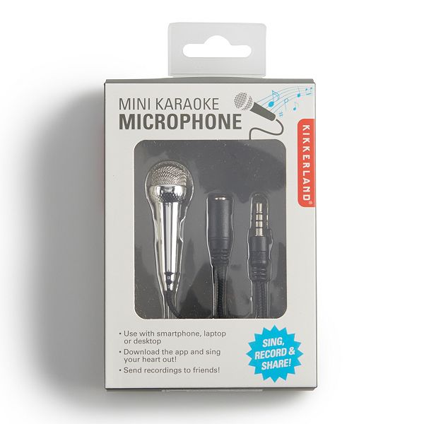 Kikkerland Mini Karaoke Microphone