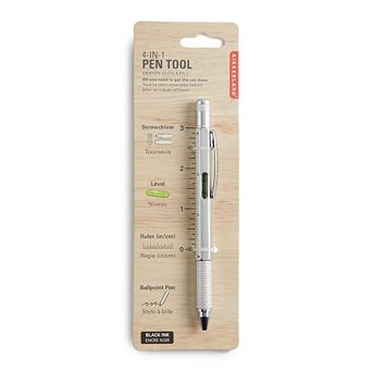 Kikkerland White 4 in 1 Pen Tool