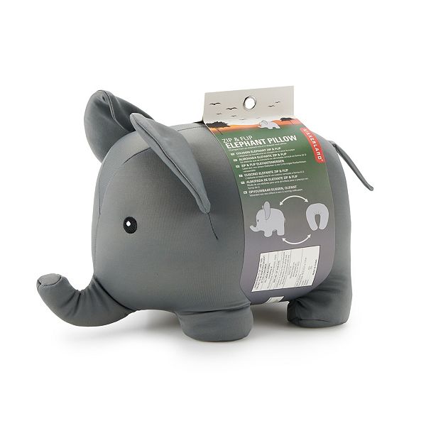 Zip and 2025 flip elephant pillow