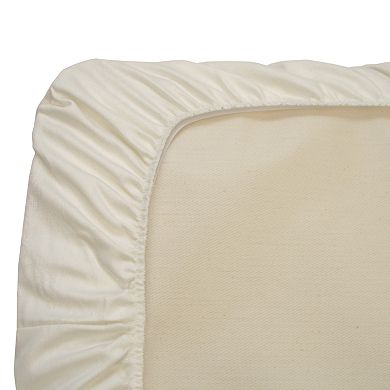 Naturepedic Organic Cotton Crib Mattress Fitted Protector Pad