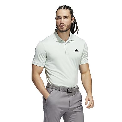 Men's adidas Heathered Performance Golf Polo