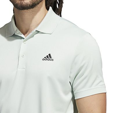 Men's adidas Heathered Performance Golf Polo