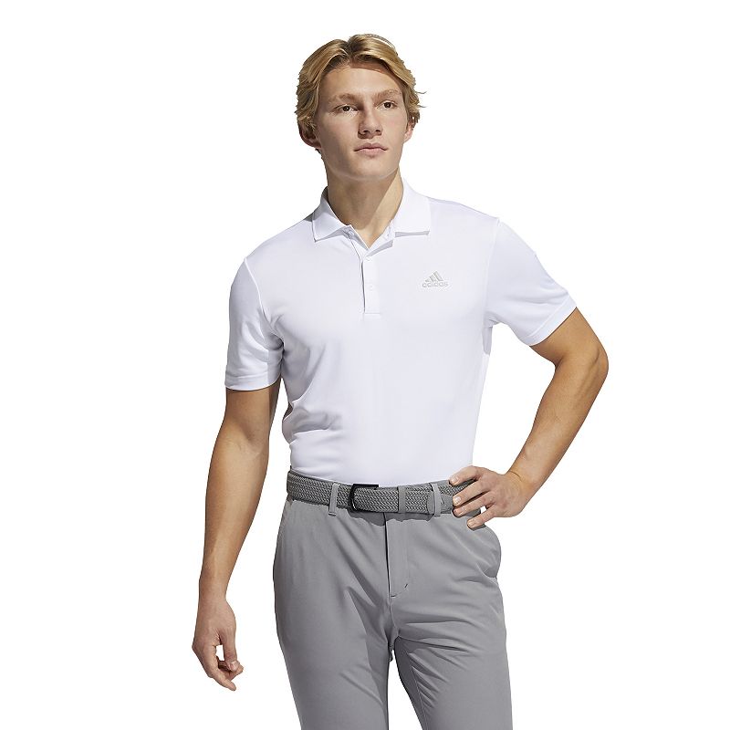 18896057 Mens adidas Heathered Performance Golf Polo, Size: sku 18896057