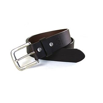 Men's Realtree Country Smooth Deep Brown Leather Belt