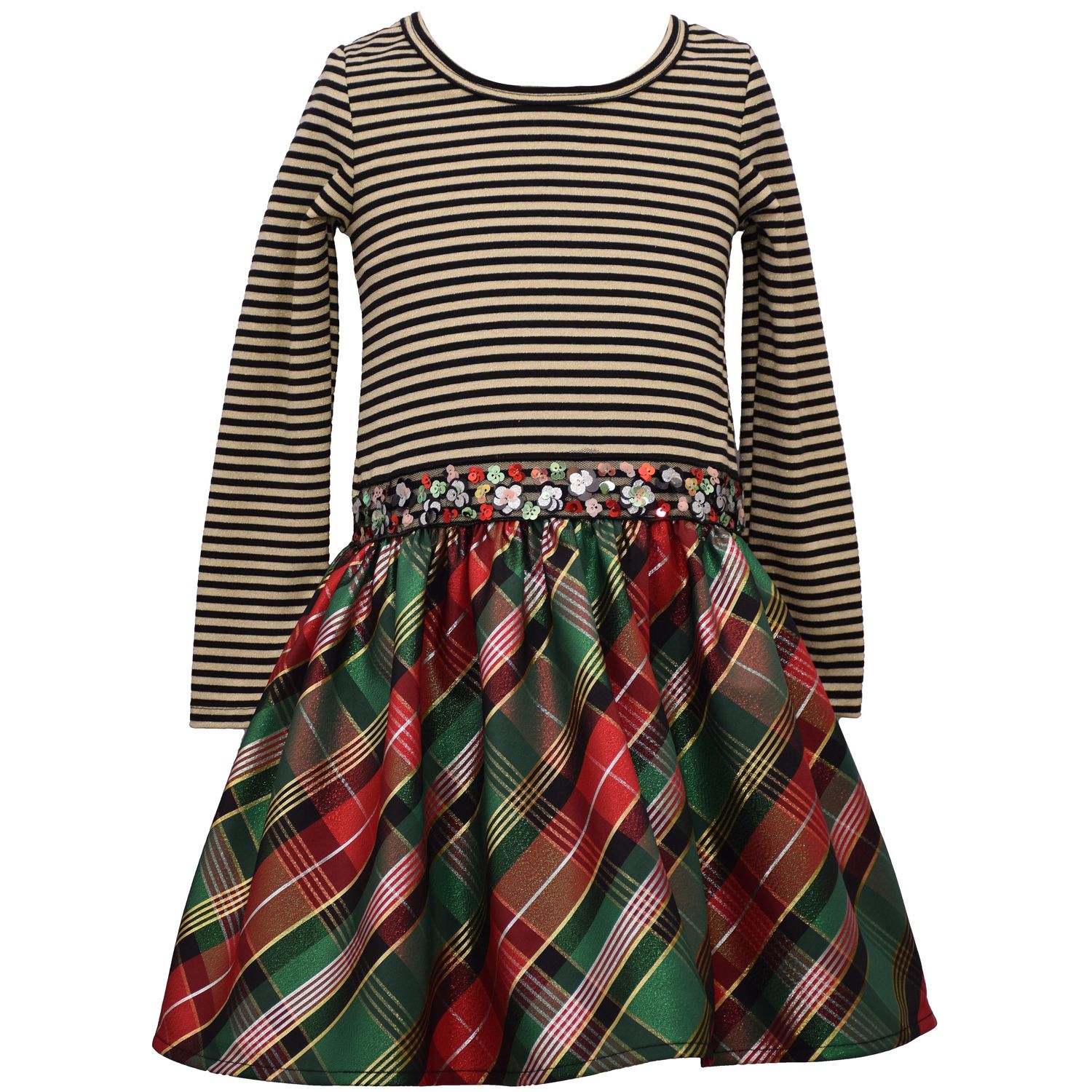 bonnie baby christmas dress