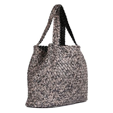 Karla Hanson Riki & Romi Reversible Woven Tote