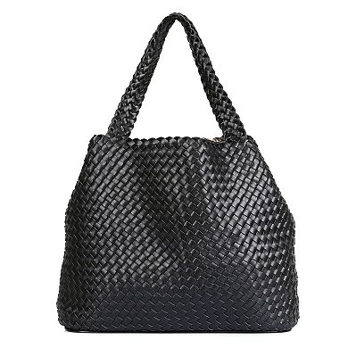 Karla Hanson Riki & Romi Reversible Woven Tote