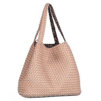 Karla Hanson Riki & Romi Reversible Woven Tote